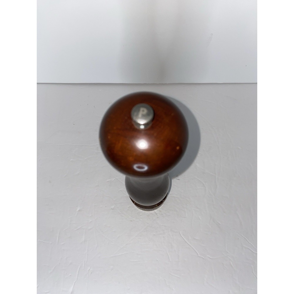 Cole & Mason England Pepper Grinder Mill Dark Brown Wood 12" - Picture 4 of 6